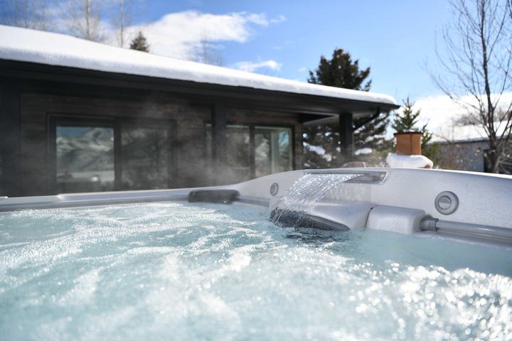 hot tub water change