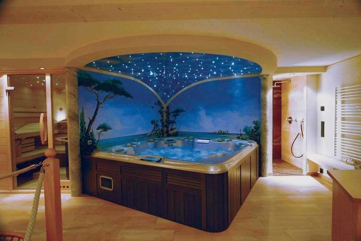 Sundance Spas - Indoor hot tub installation